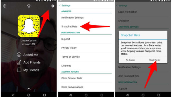 Snapchat Beta for Android 12.40.0.34 - Image 4