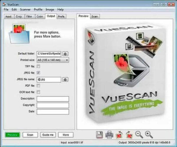 VueScan 9.8.07 - Image 2